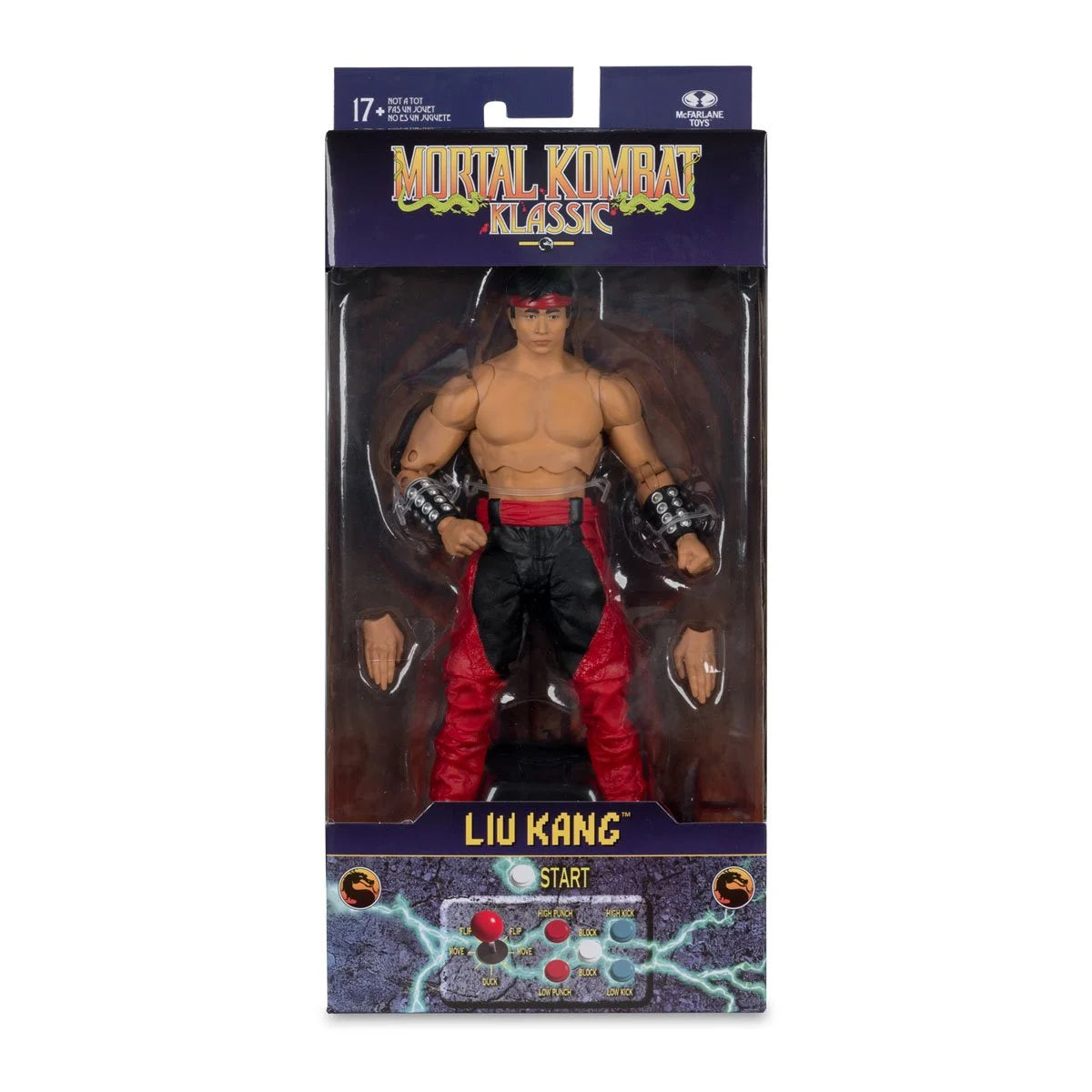 PREVENTA Mortal Kombat Klassic Liu Kang McFarlane (Primer pago/anticipo)