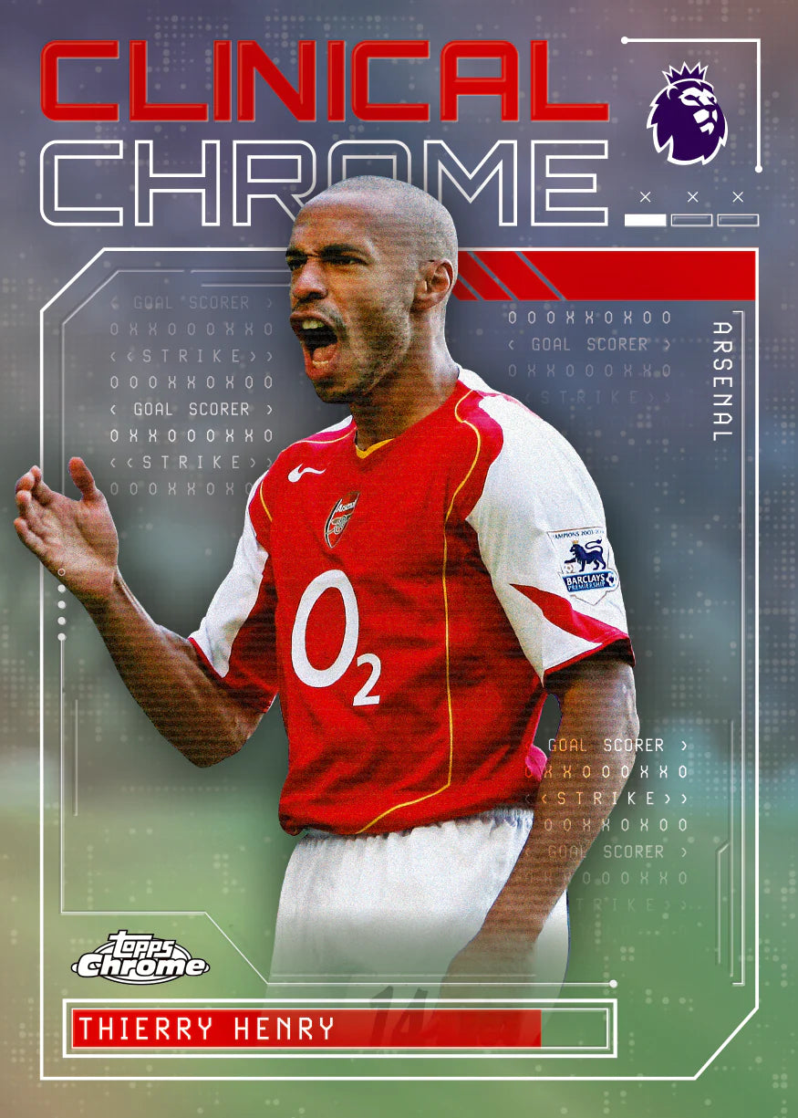 Topps 2026 Topps Chrome Premier League Tin
