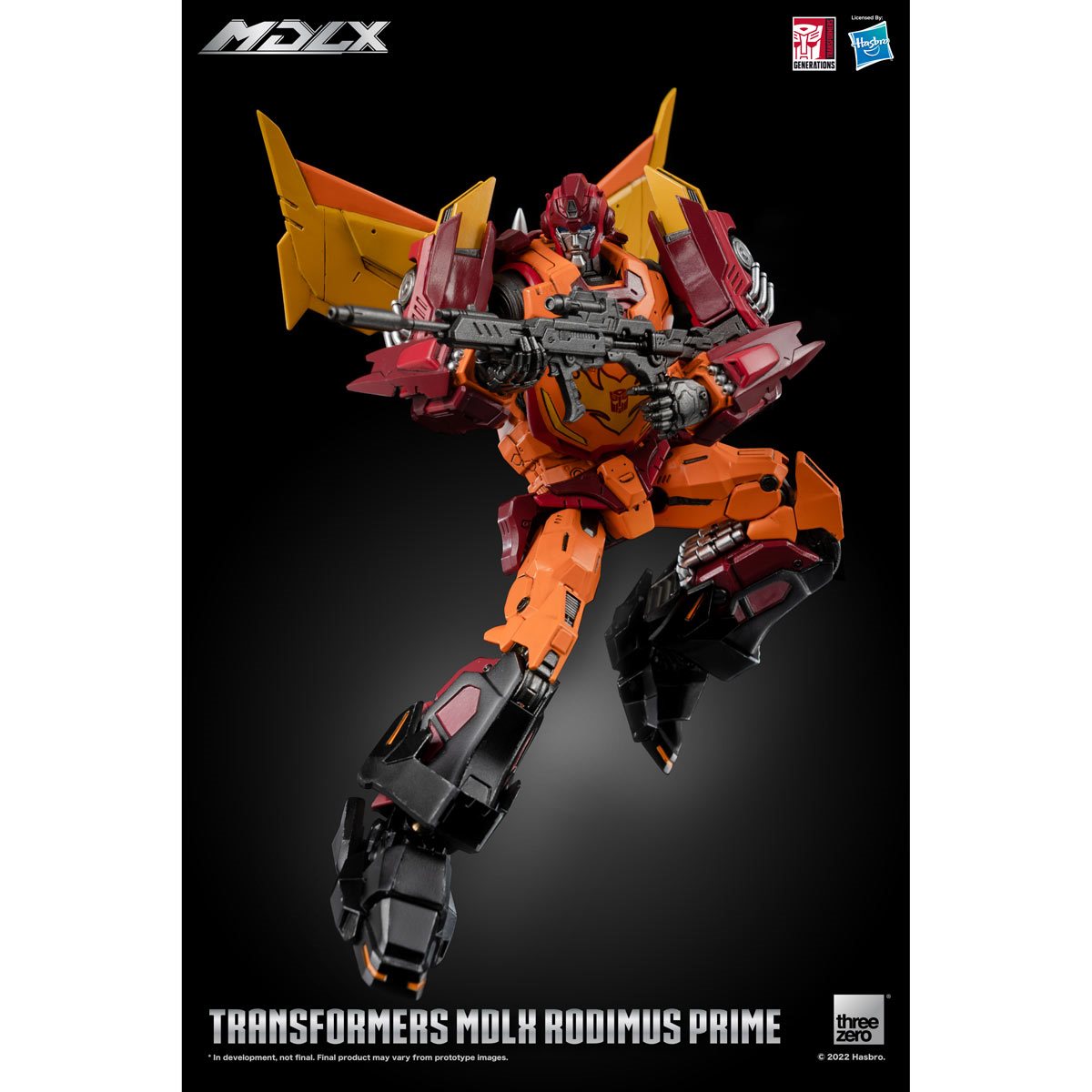 Transformers MDLX Rodimus Prime Threezero