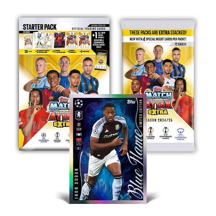 Topps Match Attax Extra UEFA 2024/25 Season Starter Pack