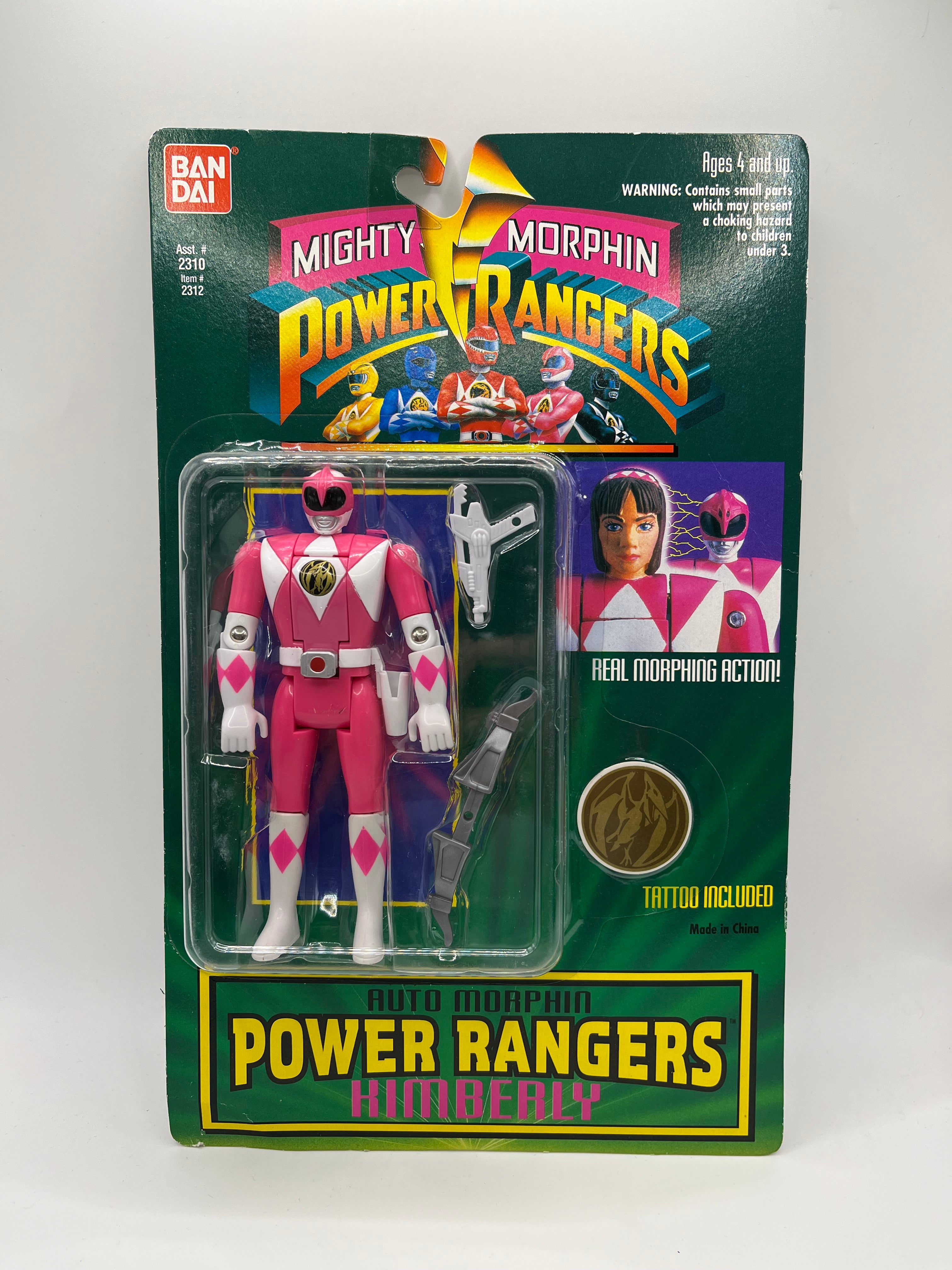 Auto Morphin Power Rangers: Kimberly (Rosa) Bandai