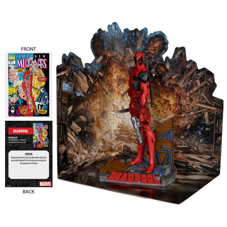 Marvel Comics Deadpool (New Mutants #98) 1/10 Estatua McFarlane