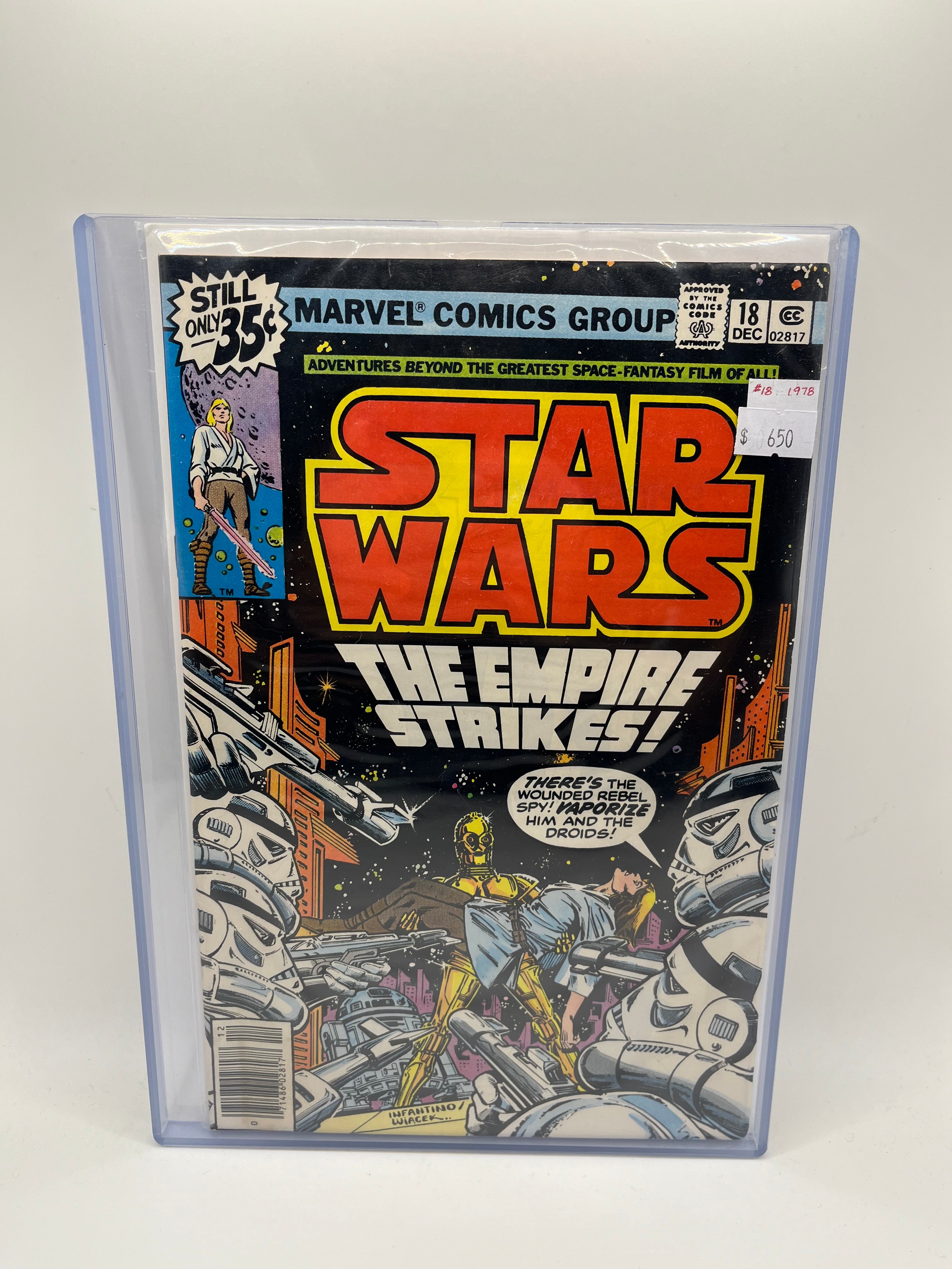 Star Wars The Empire Strikes! Marvel Comics Inglés