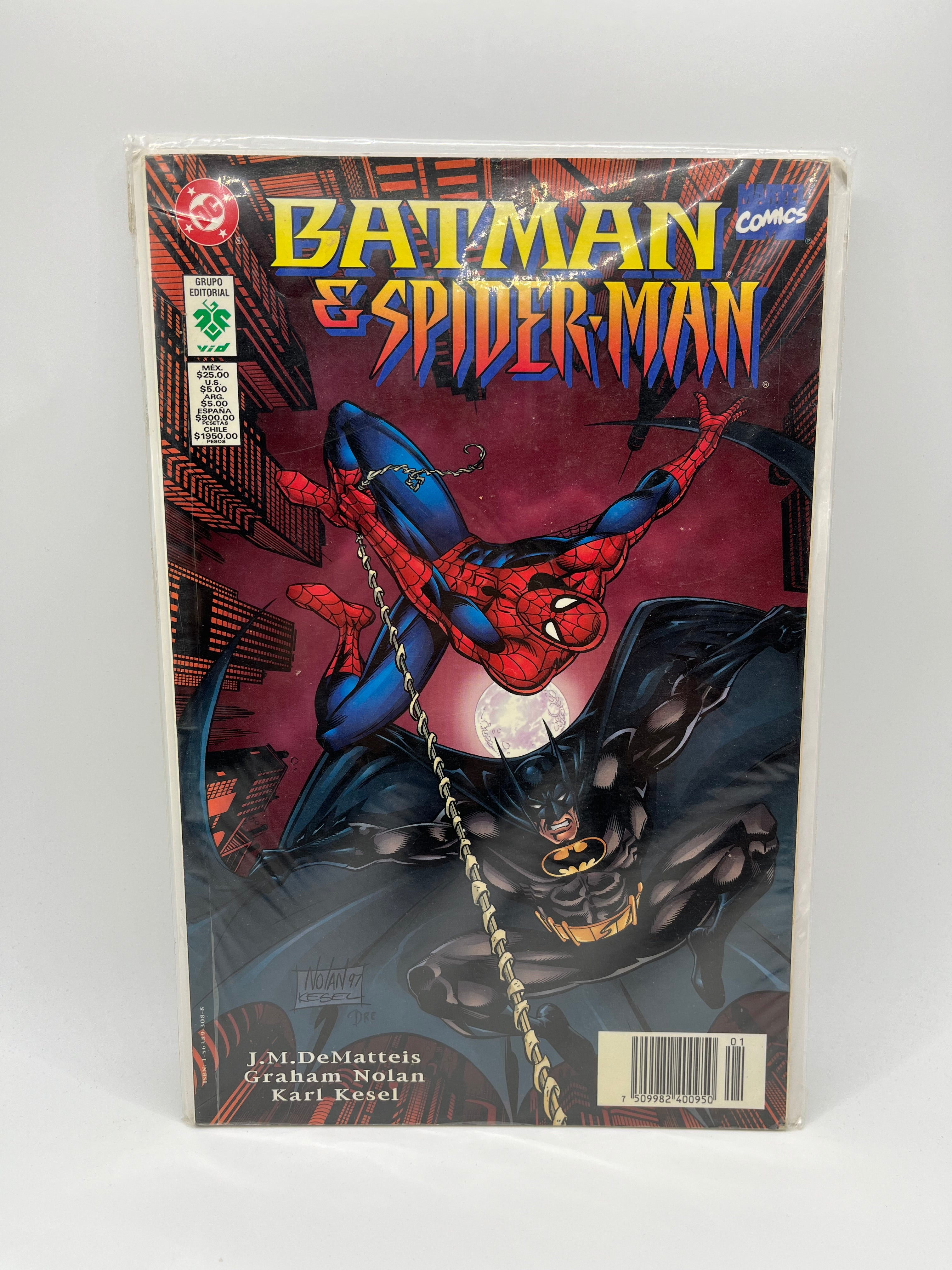 Batman & Spider-Man DC Comics & Marvel Comics Editorial ViD Español