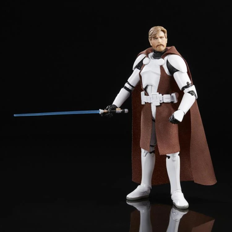 PREVENTA Star Wars The Black Series Clone Commander Obi-Wan Kenobi (The Clone Wars) Hasbro (Primer pago/anticipo)