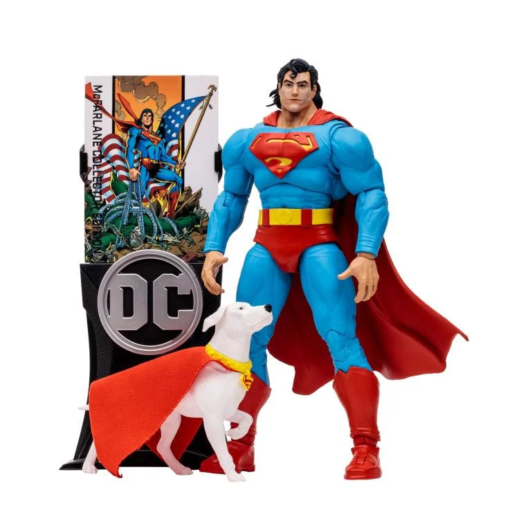 DC Multiverse McFarlane Collector Edition Superman and Krypto Return Of Superman McFarlane