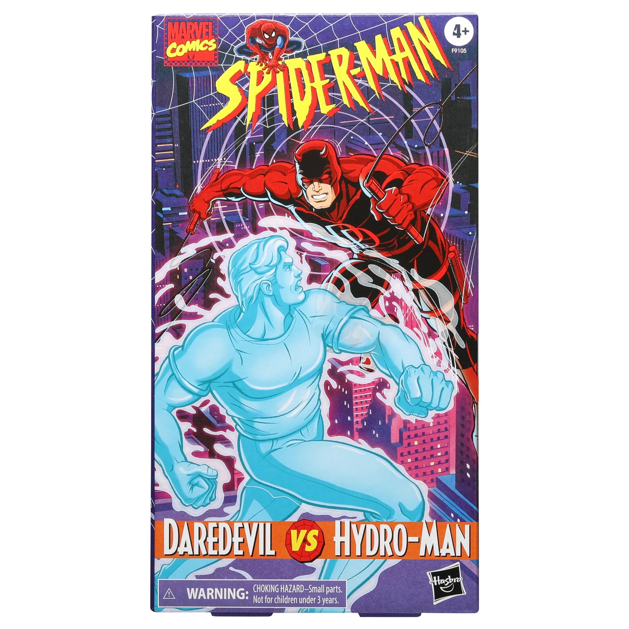 Spider-Man VHS Marvel Legends Daredevil & Hydroman Hasbro