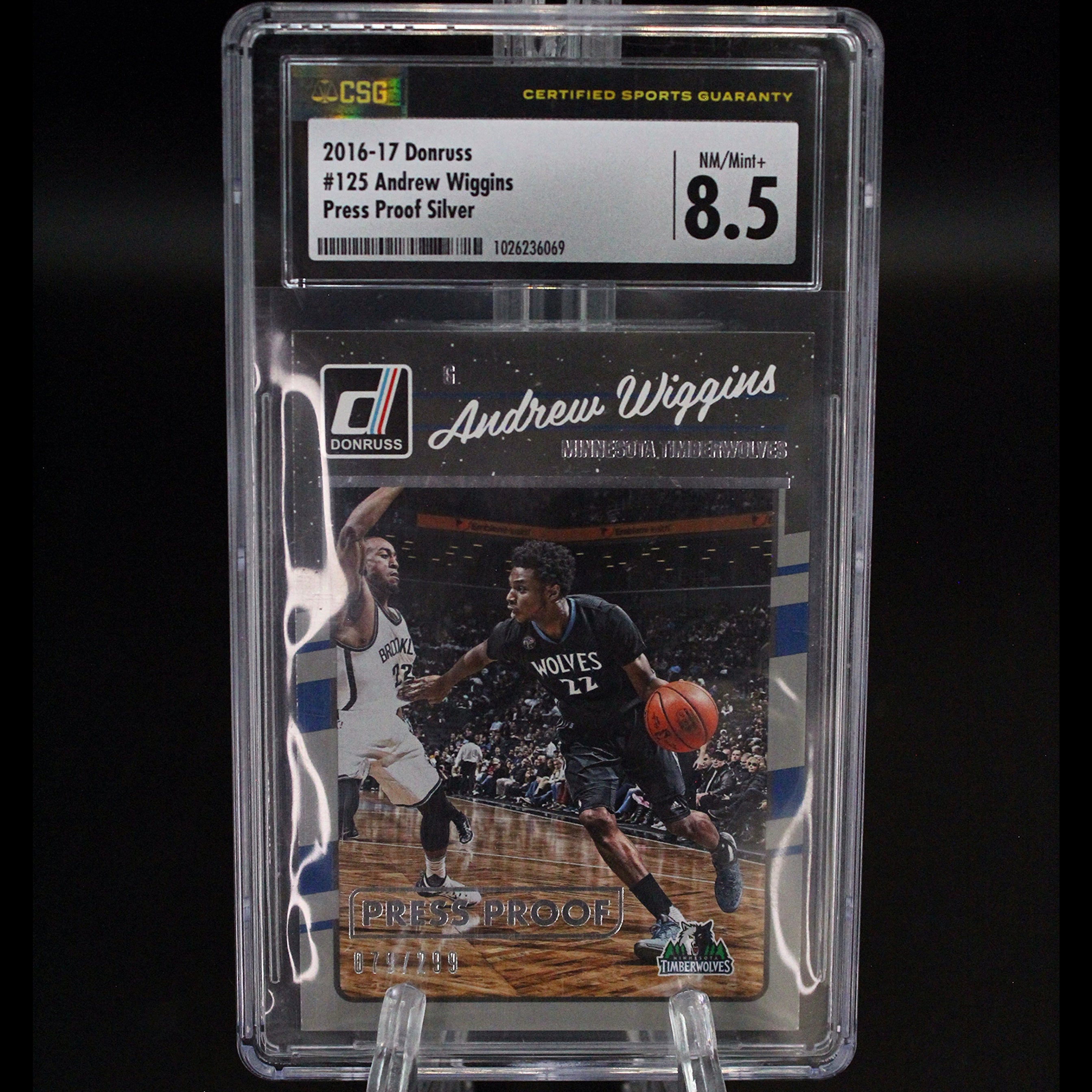 Carta 2016-17 Donruss #125 Andrew Wiggins /299 CSC 8.5