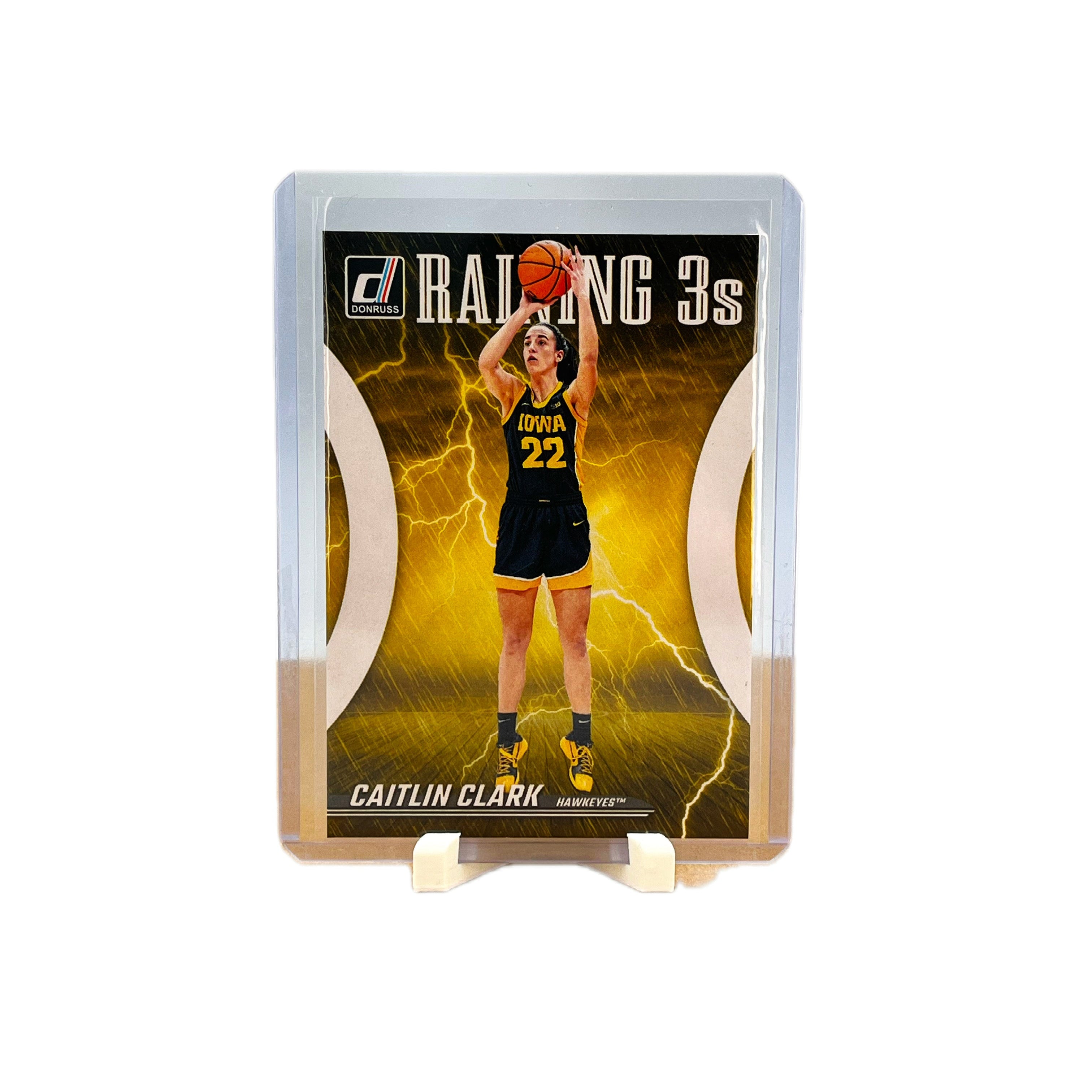 Carta Panini Donruss 2024 Catlin Clark Collection #R2 Rainin 3's Caitlin Clark