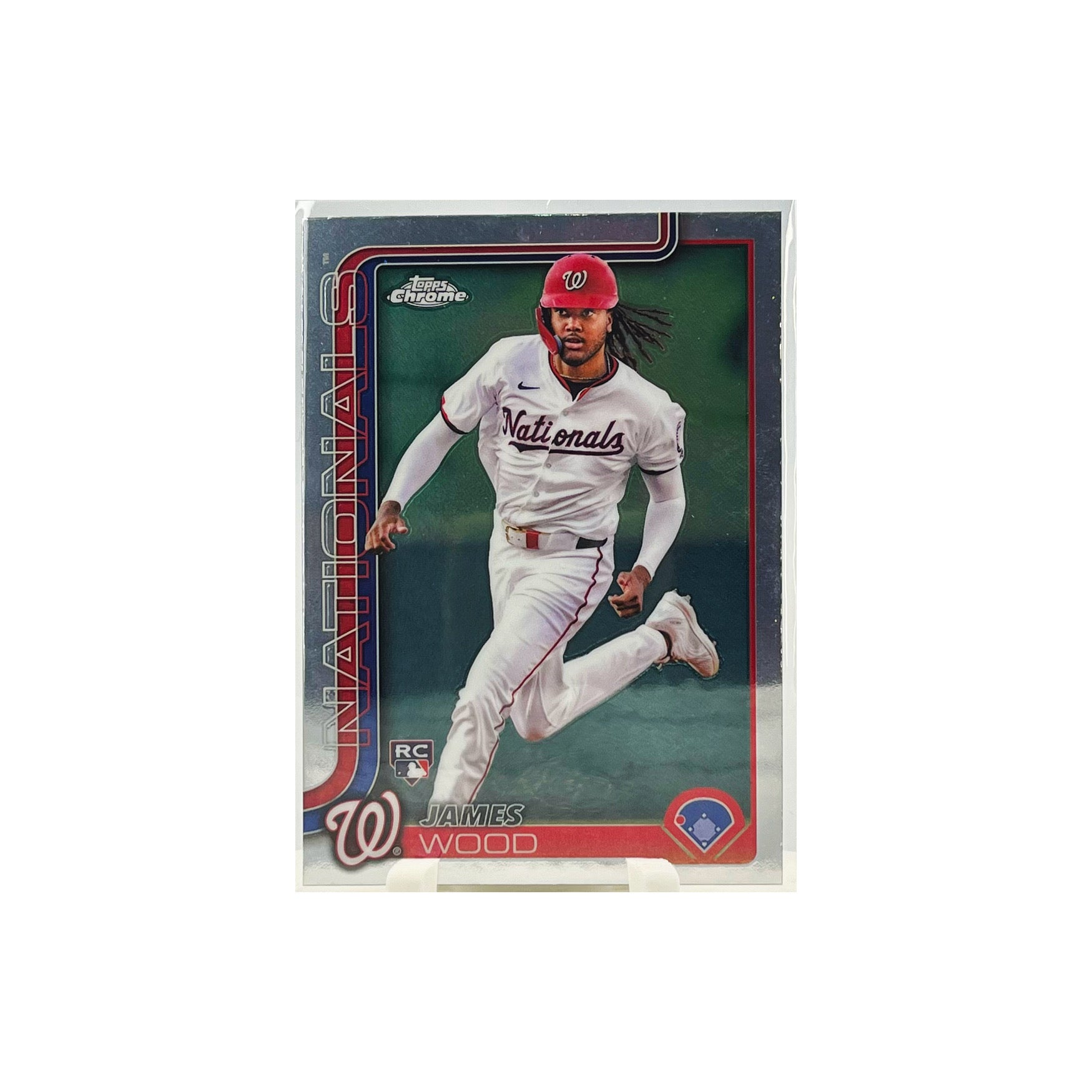 Carta Topps Chrome 2025 #132 James Wood RC