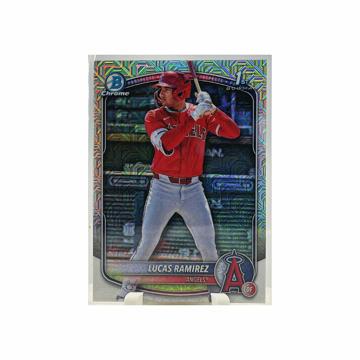 Carta Topps Chrome Bowman 2025 #BCP-135 Lucas Ramirez 1st Bowman Mojo