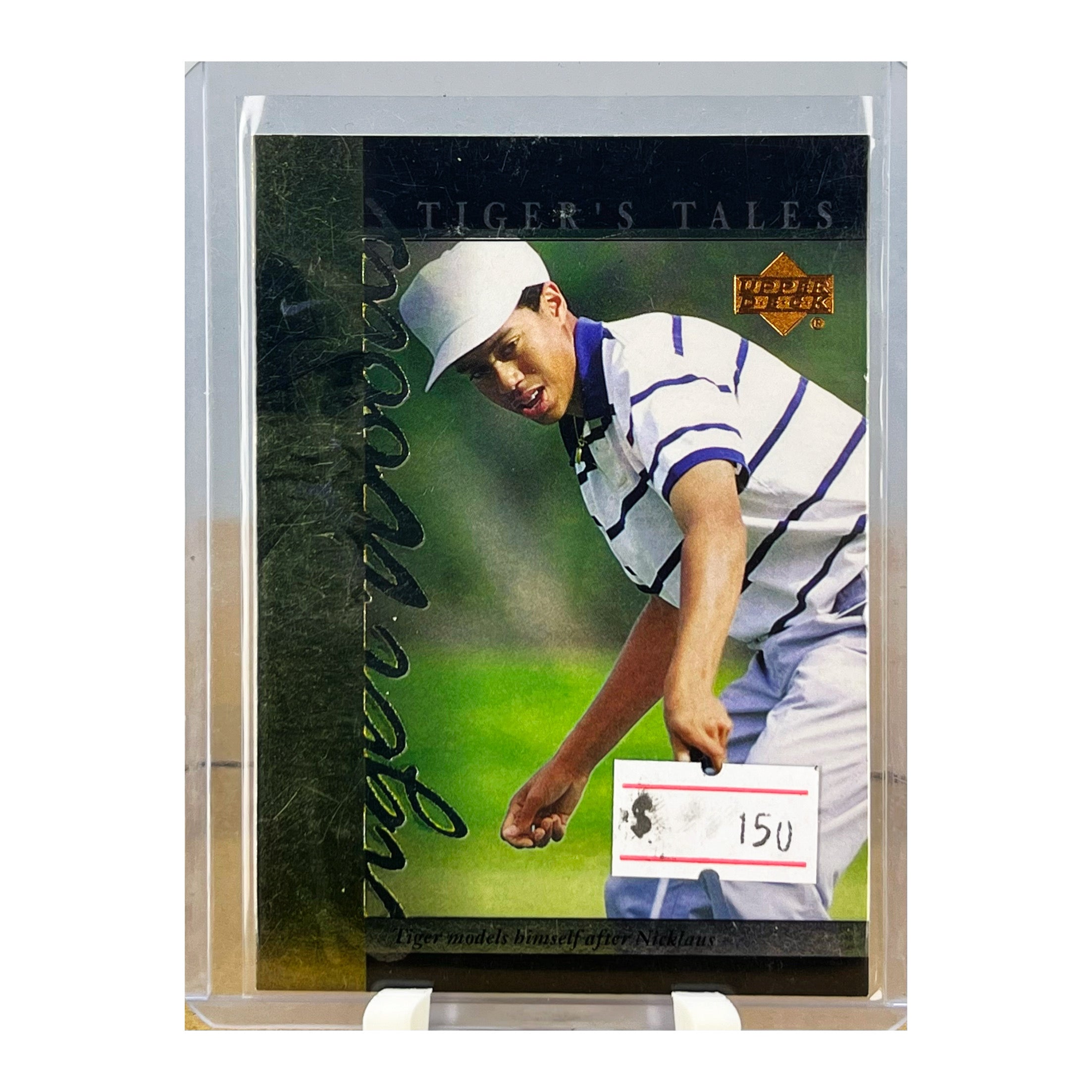 Carta Upper Deck 2001 Tiger's Tales #TT3 Tiger Woods