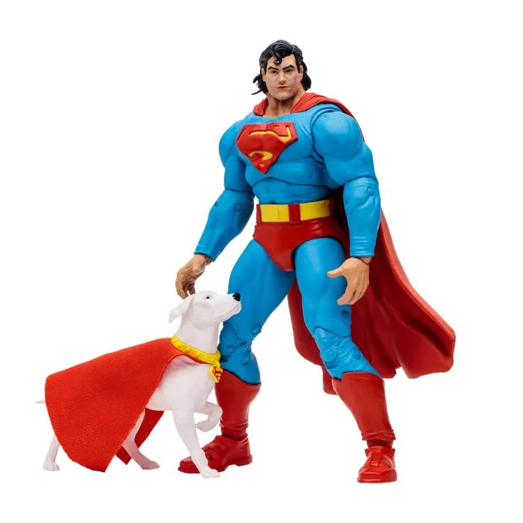 DC Multiverse McFarlane Collector Edition Superman and Krypto Return Of Superman McFarlane