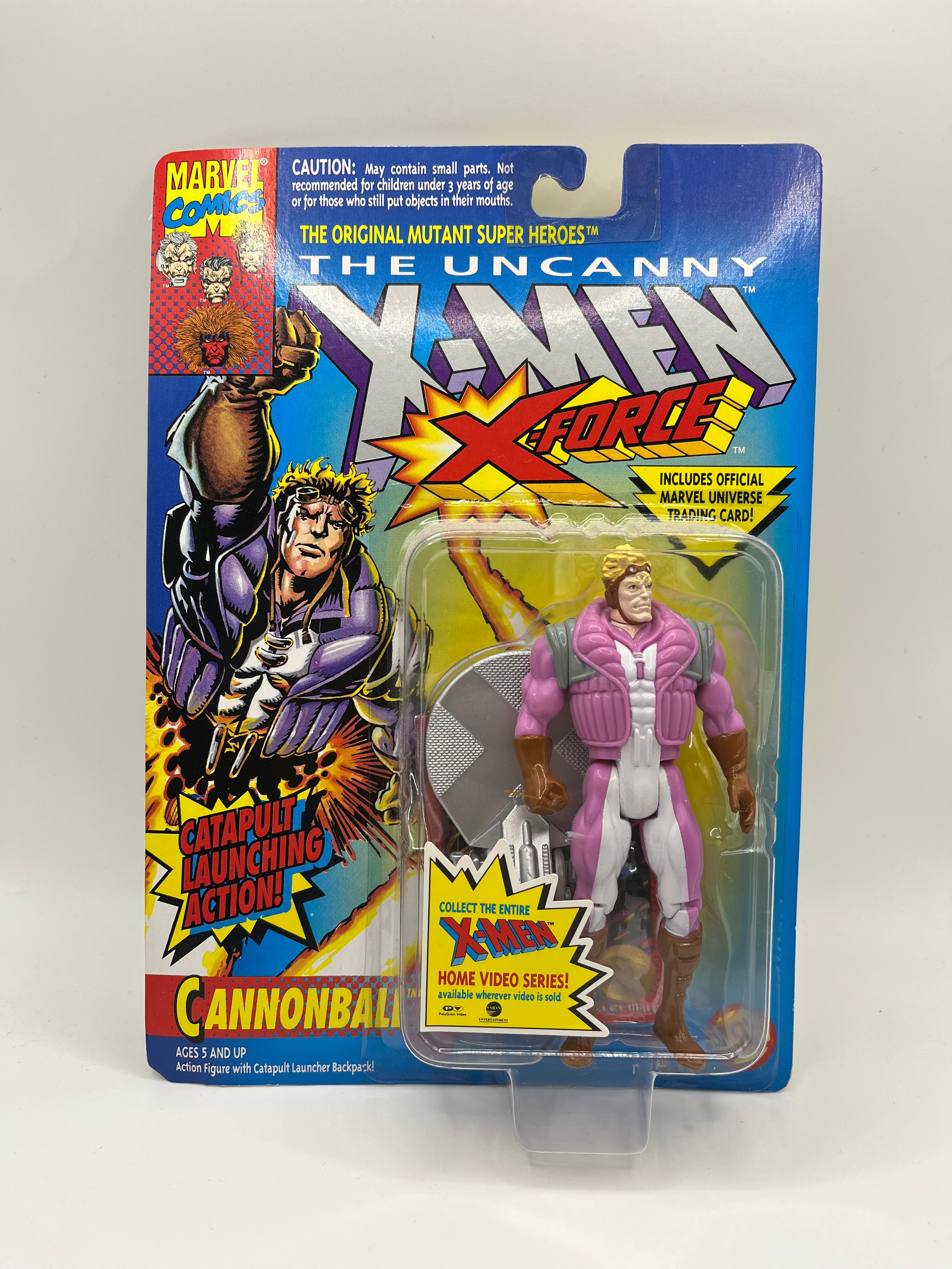The Uncanny X-Men X-Force Cannonball Catapult Launching Action Toy Biz