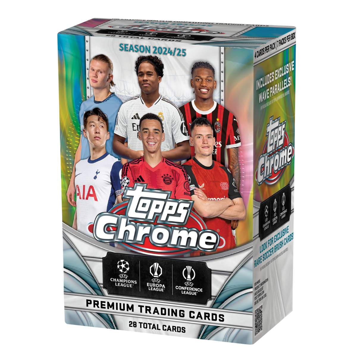 Topps Chrome 2025 UEFA Club Competitions Value Box Topps