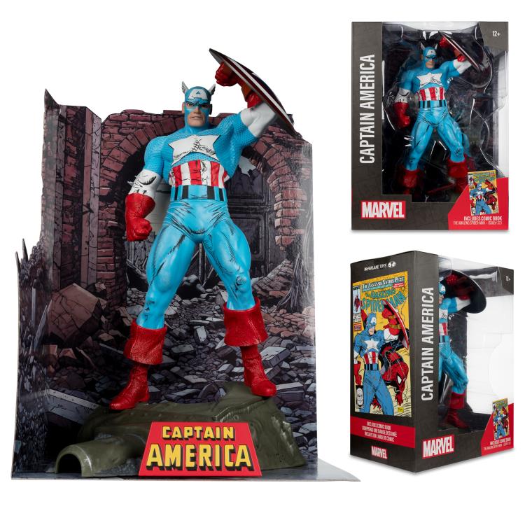 Marvel Comics Captain America (The Amazing Spider-Man #323) 1/6 Estatua McFarlane