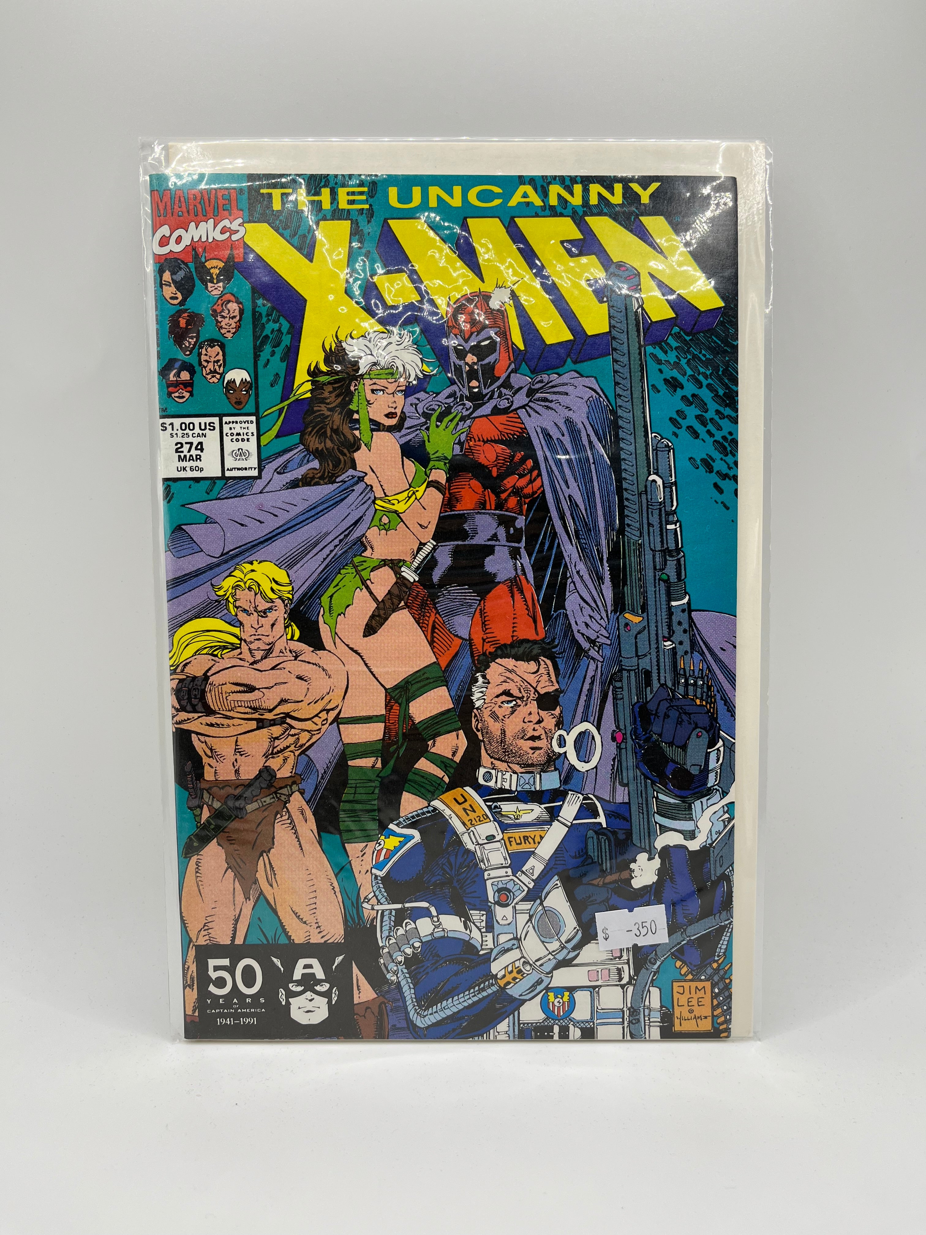 The Uncanny X-Men #274 Marvel Comics Inglés