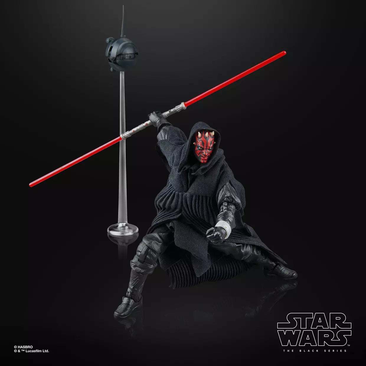 STAR WARS The Black Series Darth Maul & Sith Speeder Hasbro