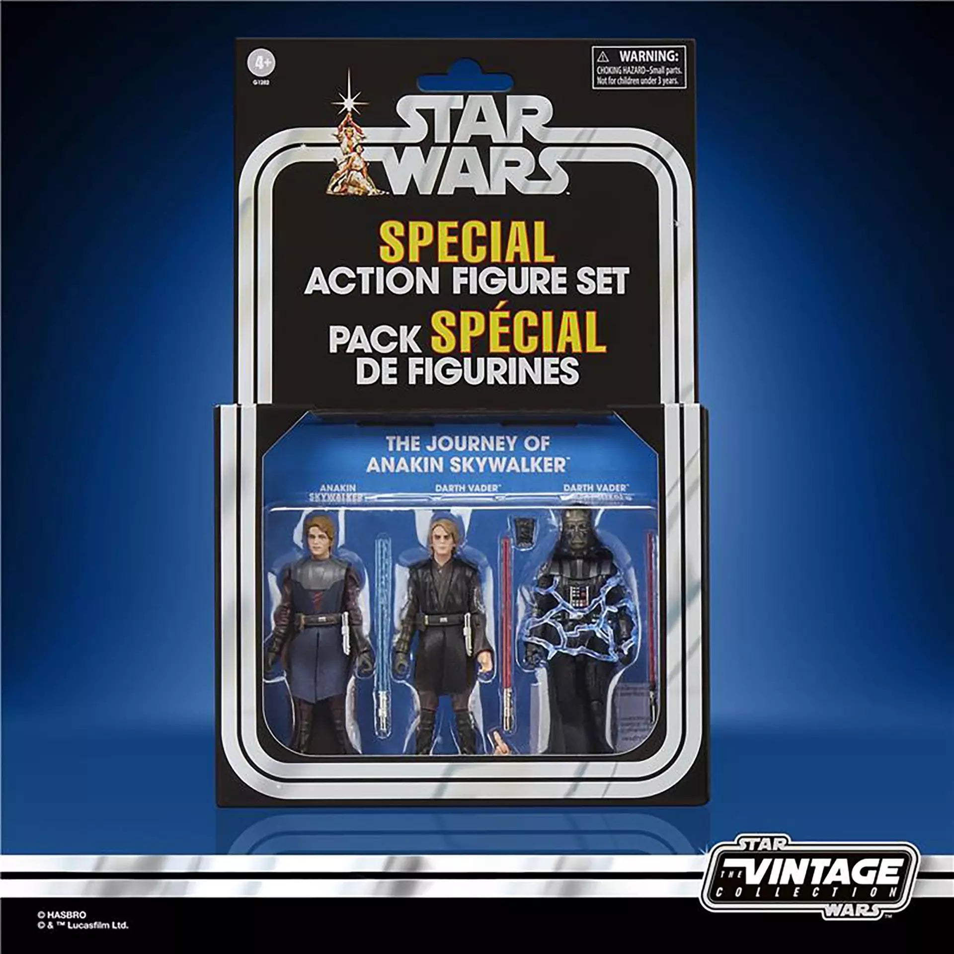 PREVENTA Star Wars The Vintage Collection The Journey of Anakin Skywalker 3-Pack Hasbro (Primer pago/anticipo)