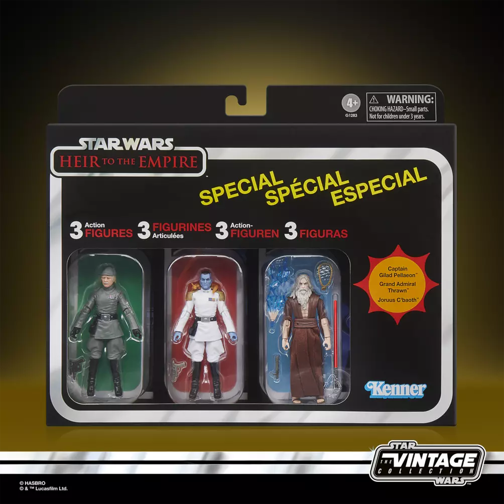 PREVENTA Star Wars The Vintage Collection Star Wars: Heir to the Empire Figure 3-Pack Hasbro (Primer pago/anticipo)