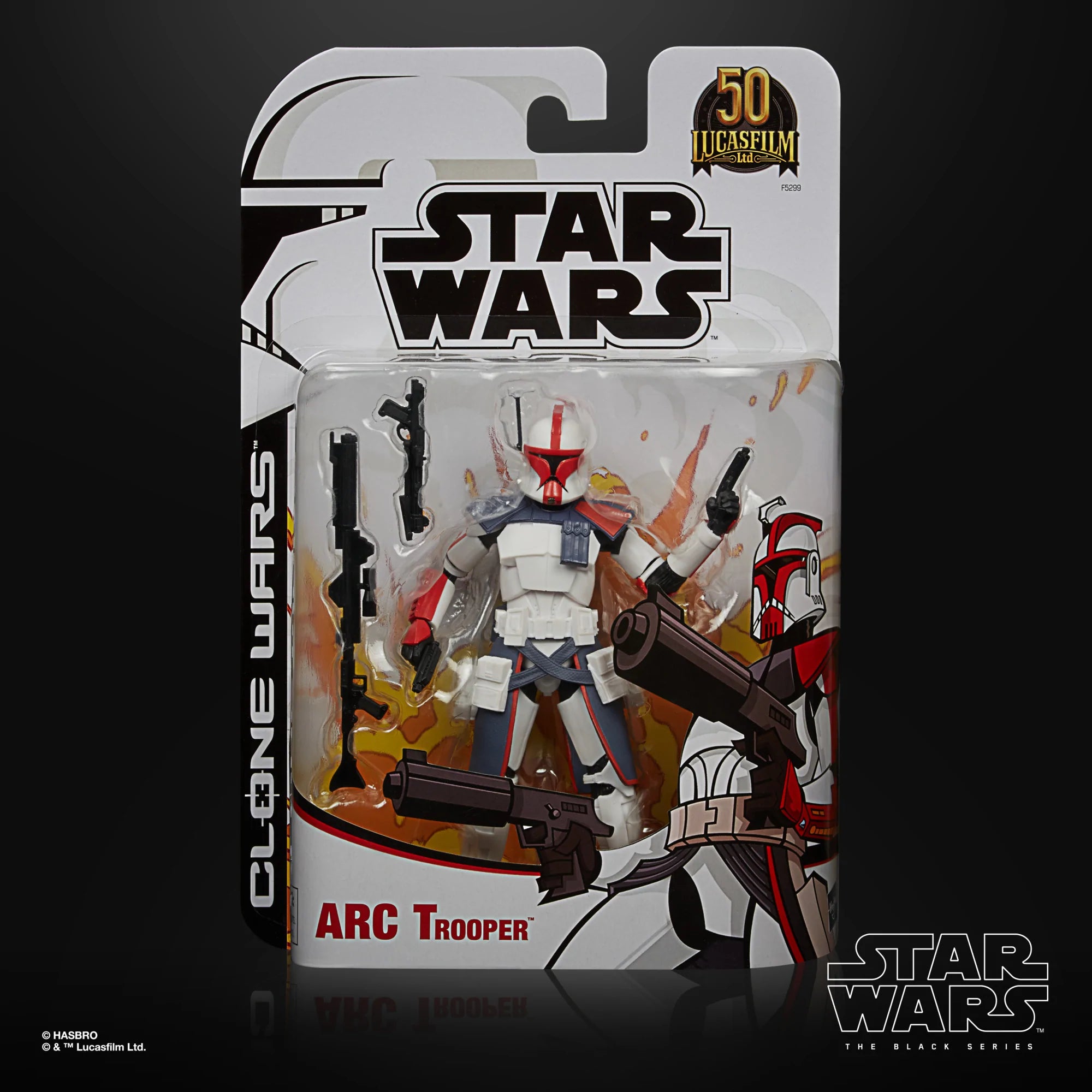 Arc Trooper Clone Wars LucasFilm 50th The Black Series