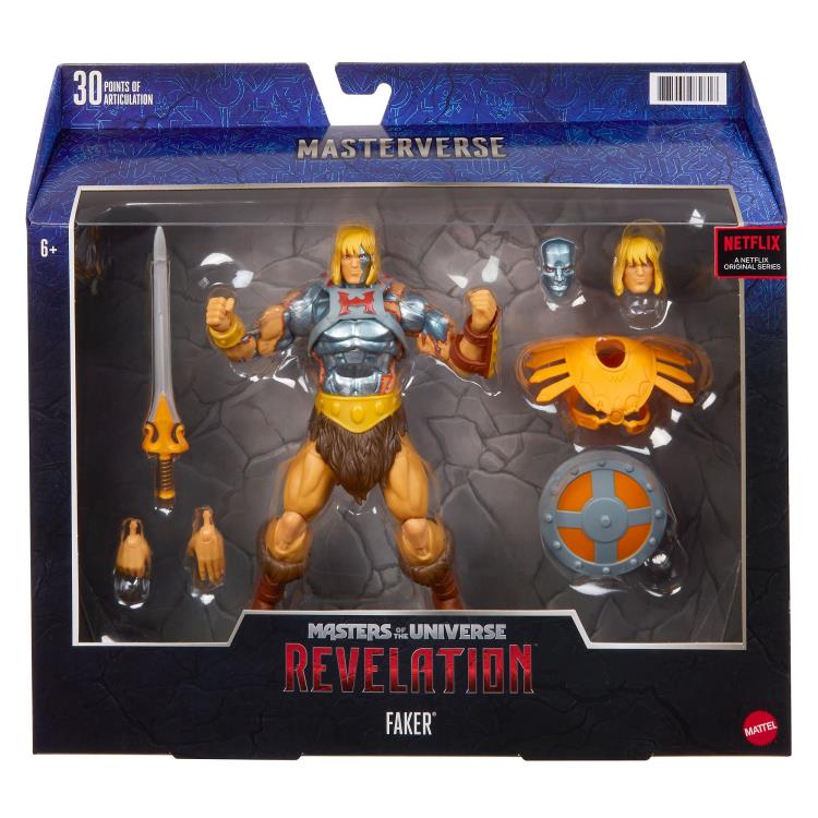 Masters Of The Universe: Revelation Masterverse Faker Deluxe Mattel