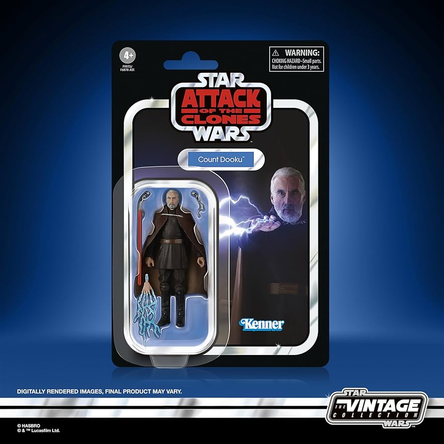 Star Wars The Vintage Collection Count Dooku Hasbro