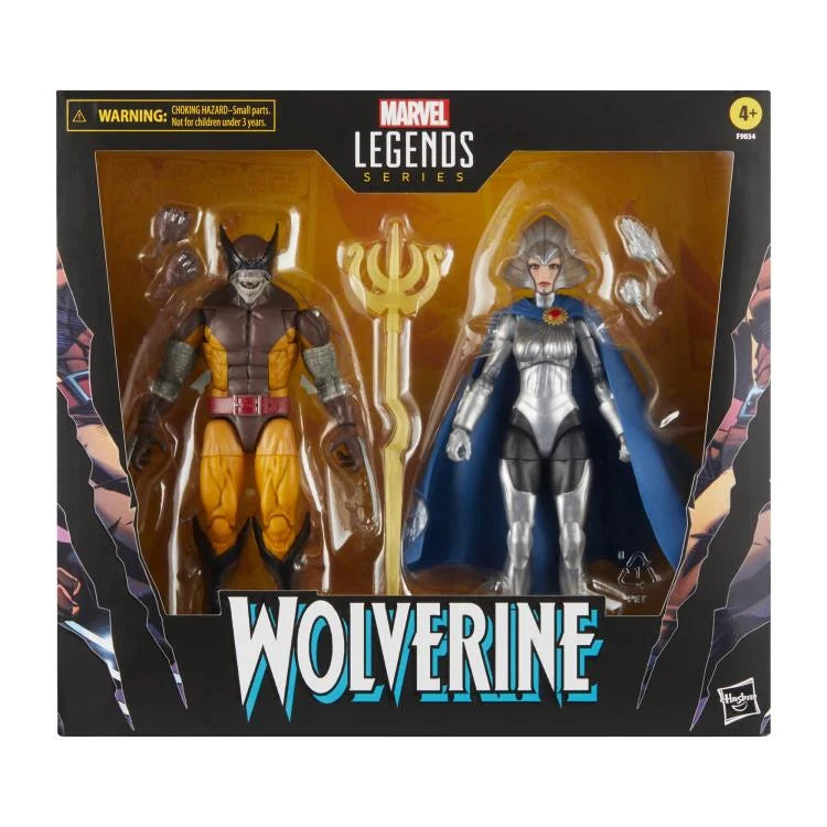 Marvel Legend Wolverine 50 Years Wolverine & Lilandra Neramani Two-Pack