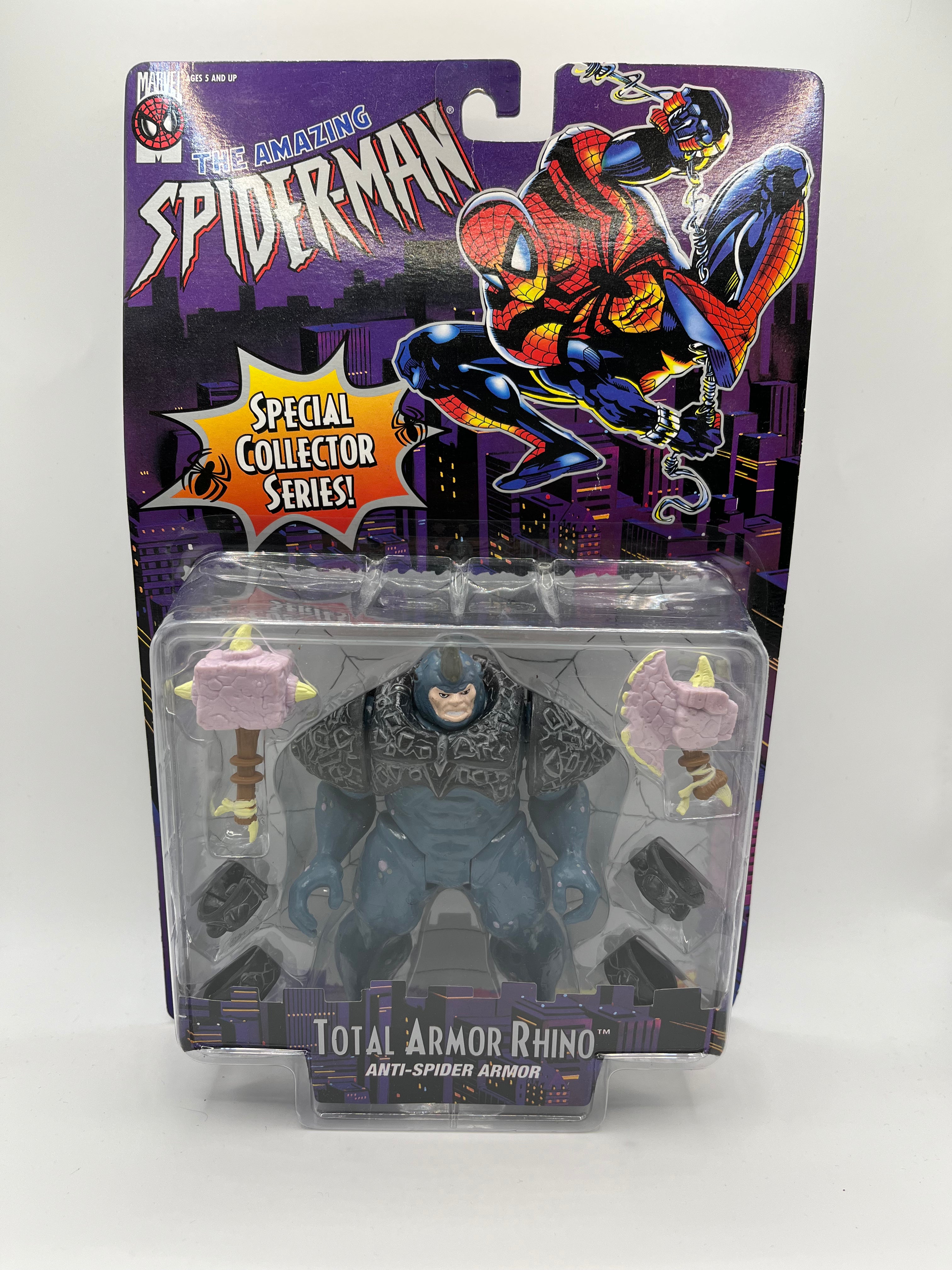 The Amazing Spider-Man Total Armor Rhino Special Collector Series Toy Biz
