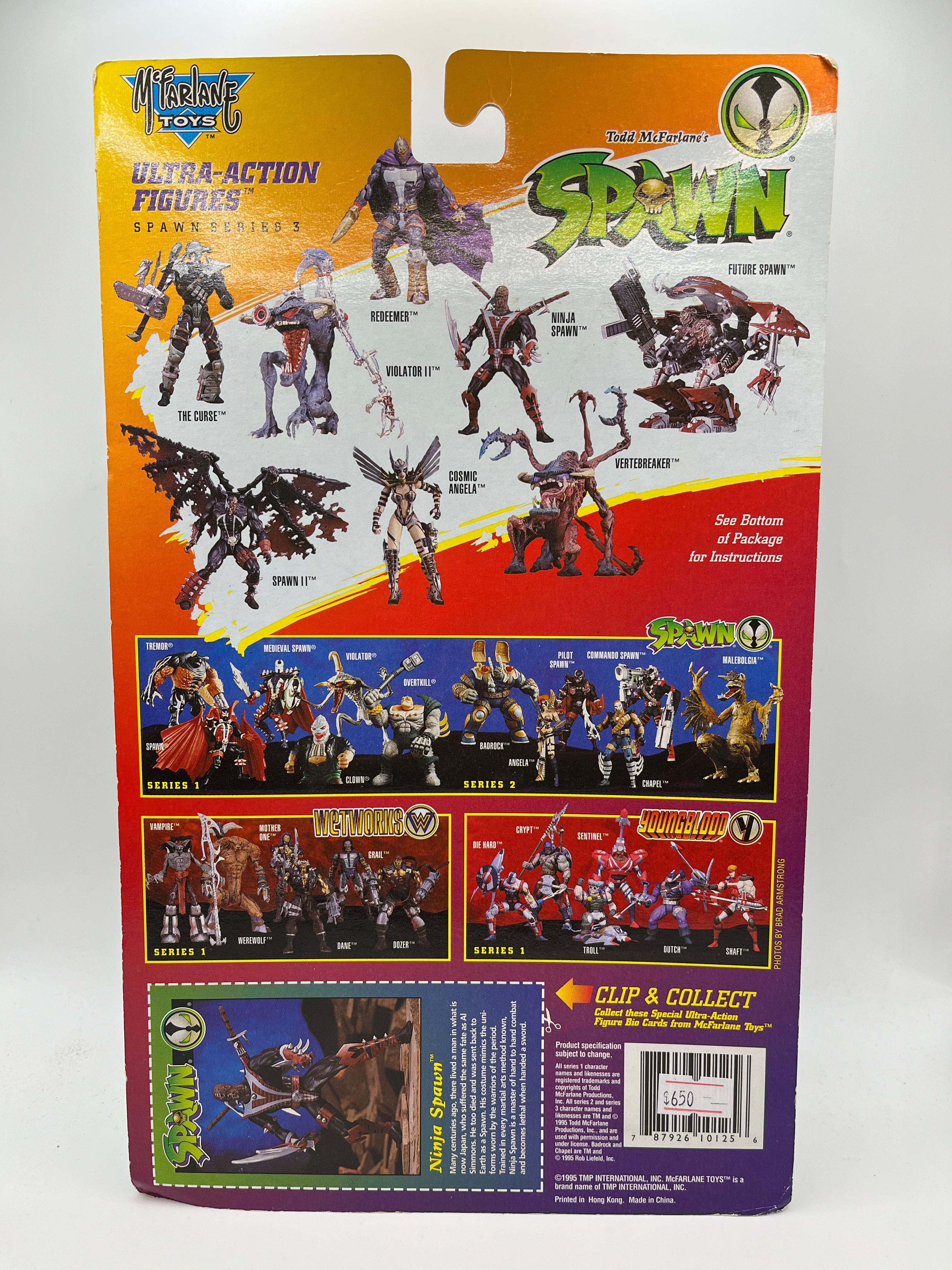 Todd McFarlane’s Spawn Ninja Spawn Ultra-Action Figures McFarlane