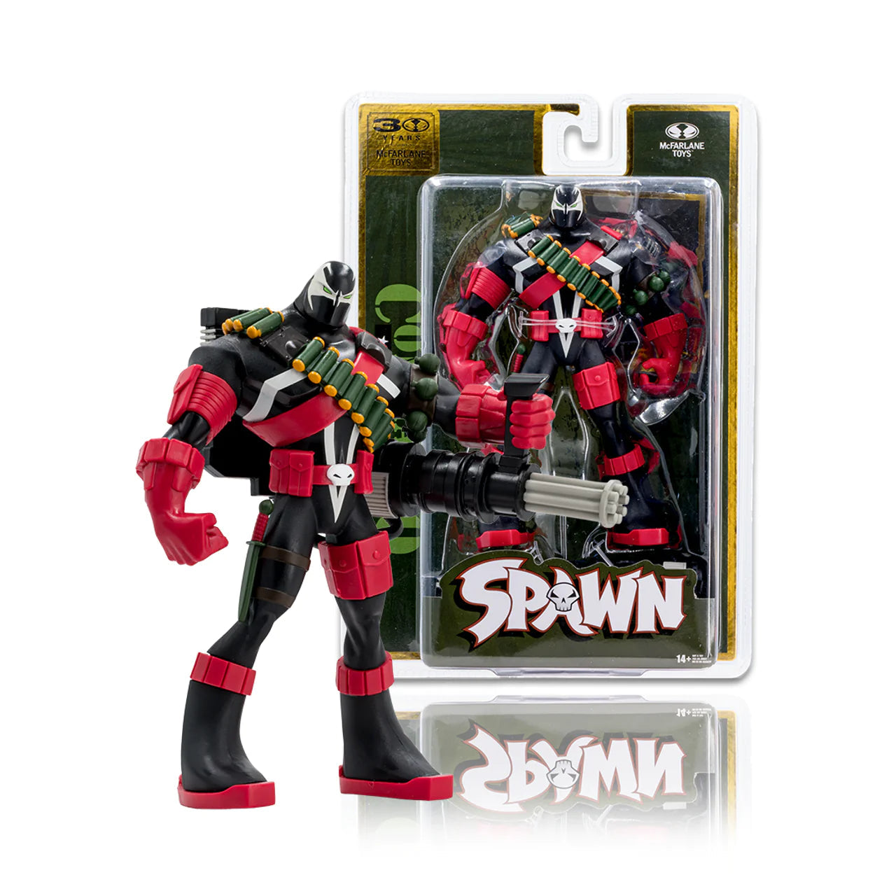 Spawn 30th Anniversary Spawn Digitally Remastered Command Spawn McFarlane