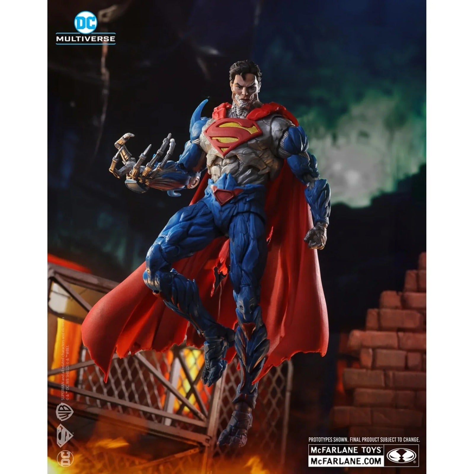 PREVENTA DC Multiverse Superman Cyborg McFarlane (Primer pago/anticipo)