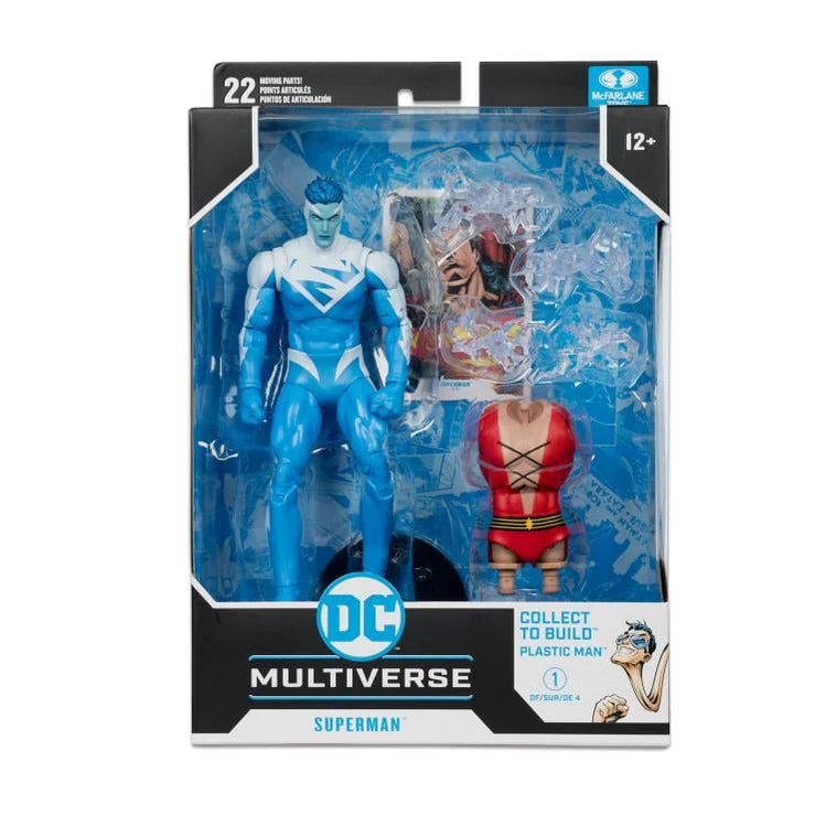 DC Multiverse Superman (JLA) Build A Plastic Man McFarlane