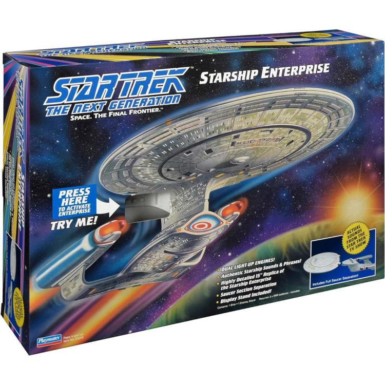 Star Trek: The Next Generation Starship Enterprise-D Playmates