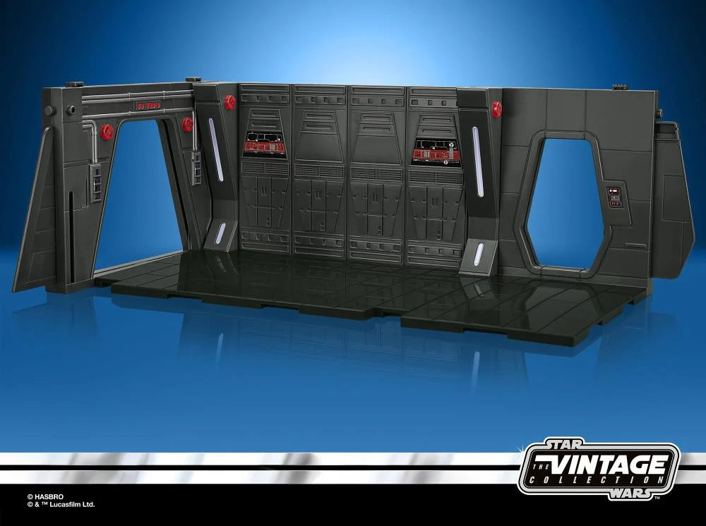 PREVENTA Star Wars The Vintage Collection Moff Gideon’s Imperial Light Cruiser Hallway Playset Hasbro (Primer pago/anticipo)