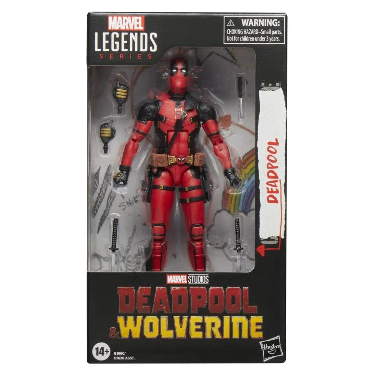 PREVENTA Marvel Legends Deadpool & Wolverine Deadpool Hasbro (Primer pago/anticipo)