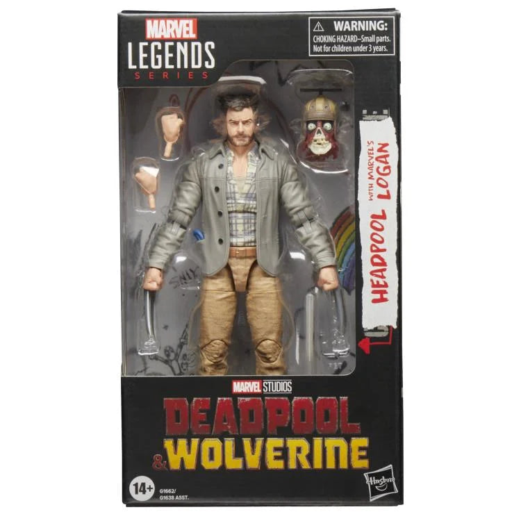 PREVENTA Marvel Legends Deadpool & Wolverine Headpool with Marvel’s Logan Hasbro (Primer pago/anticipo)