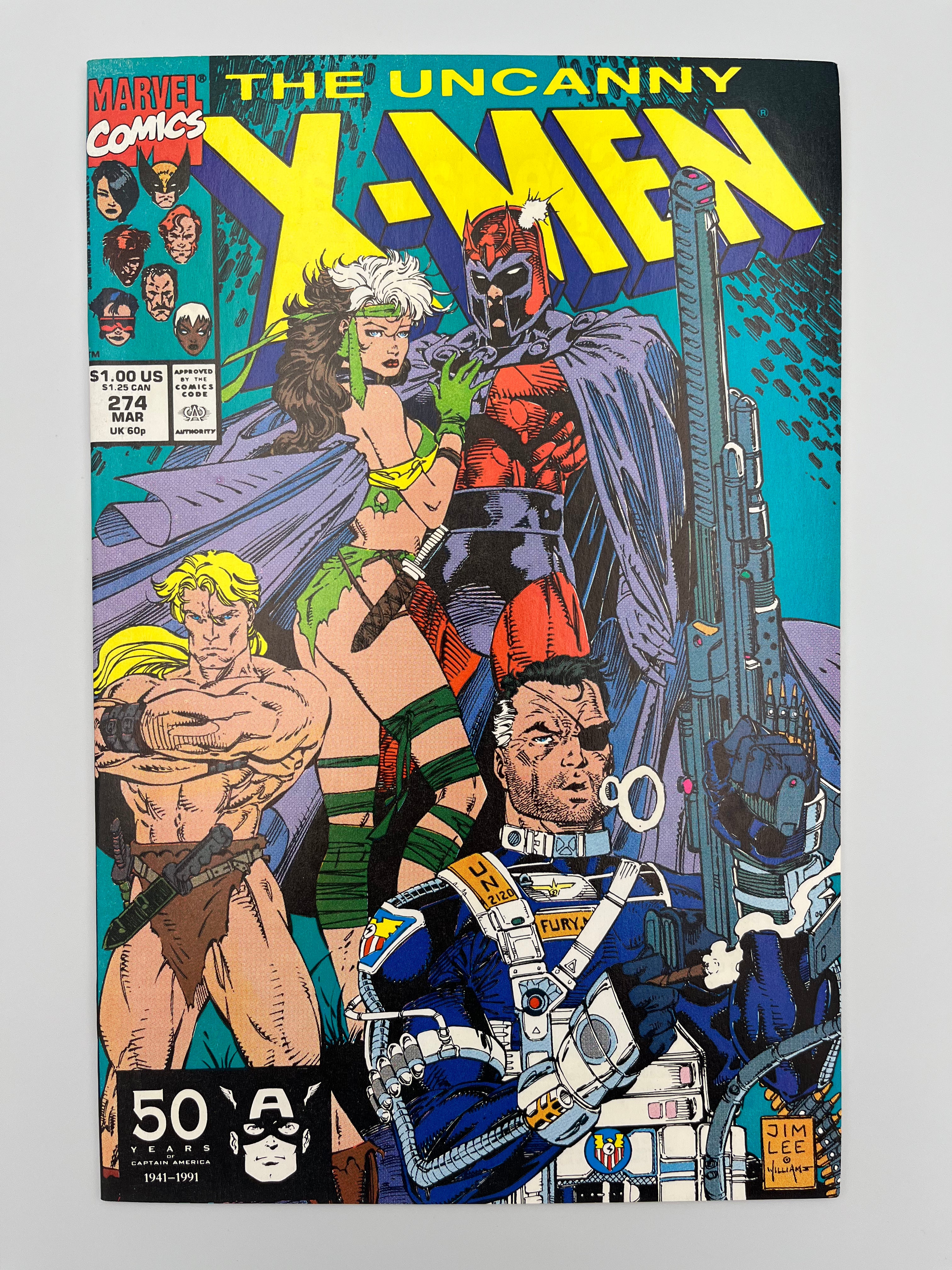 The Uncanny X-men #274 Marvel Comics