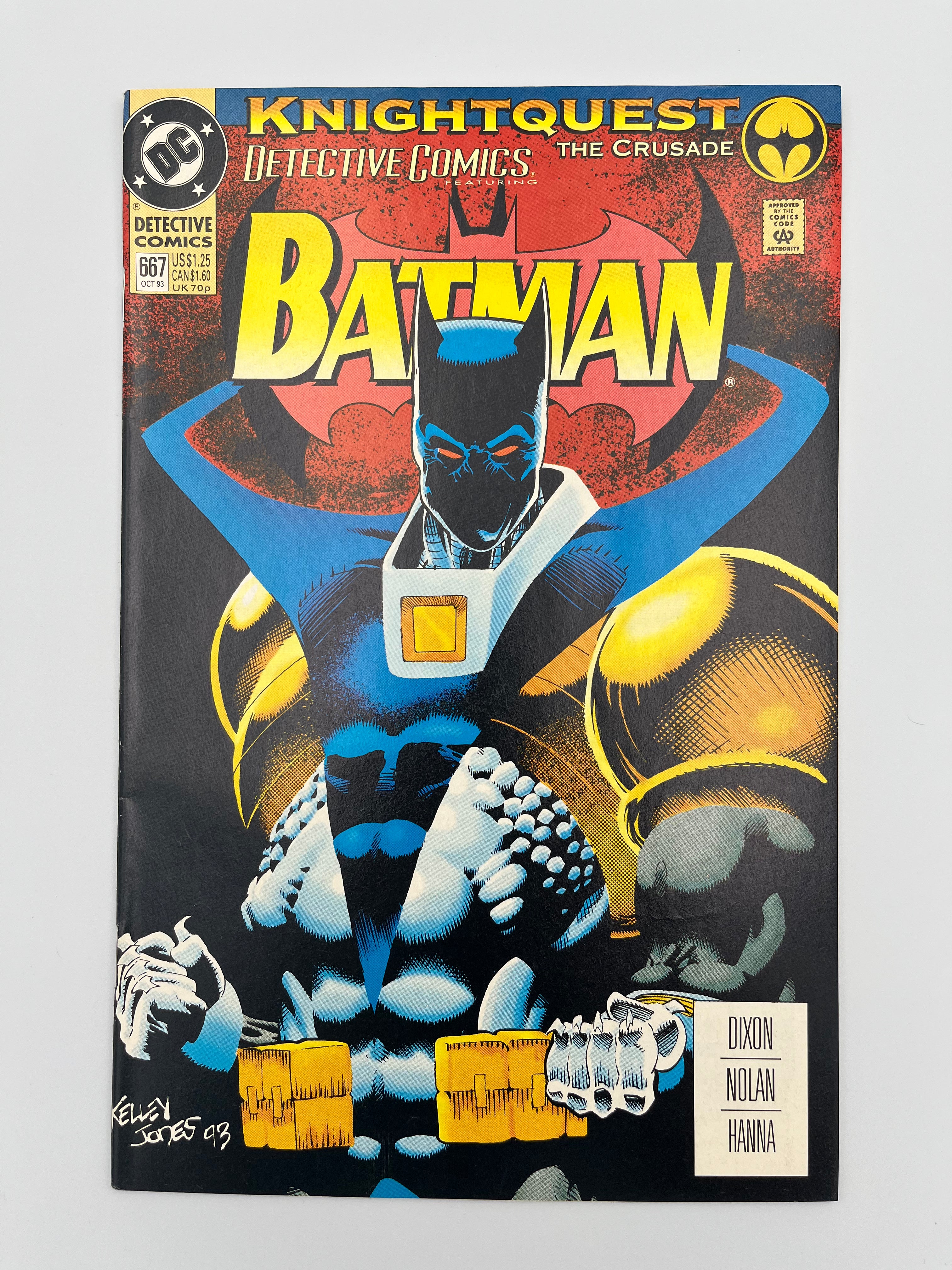 Detective Comics Batman Knightquest The Crusade 667 DC Comics