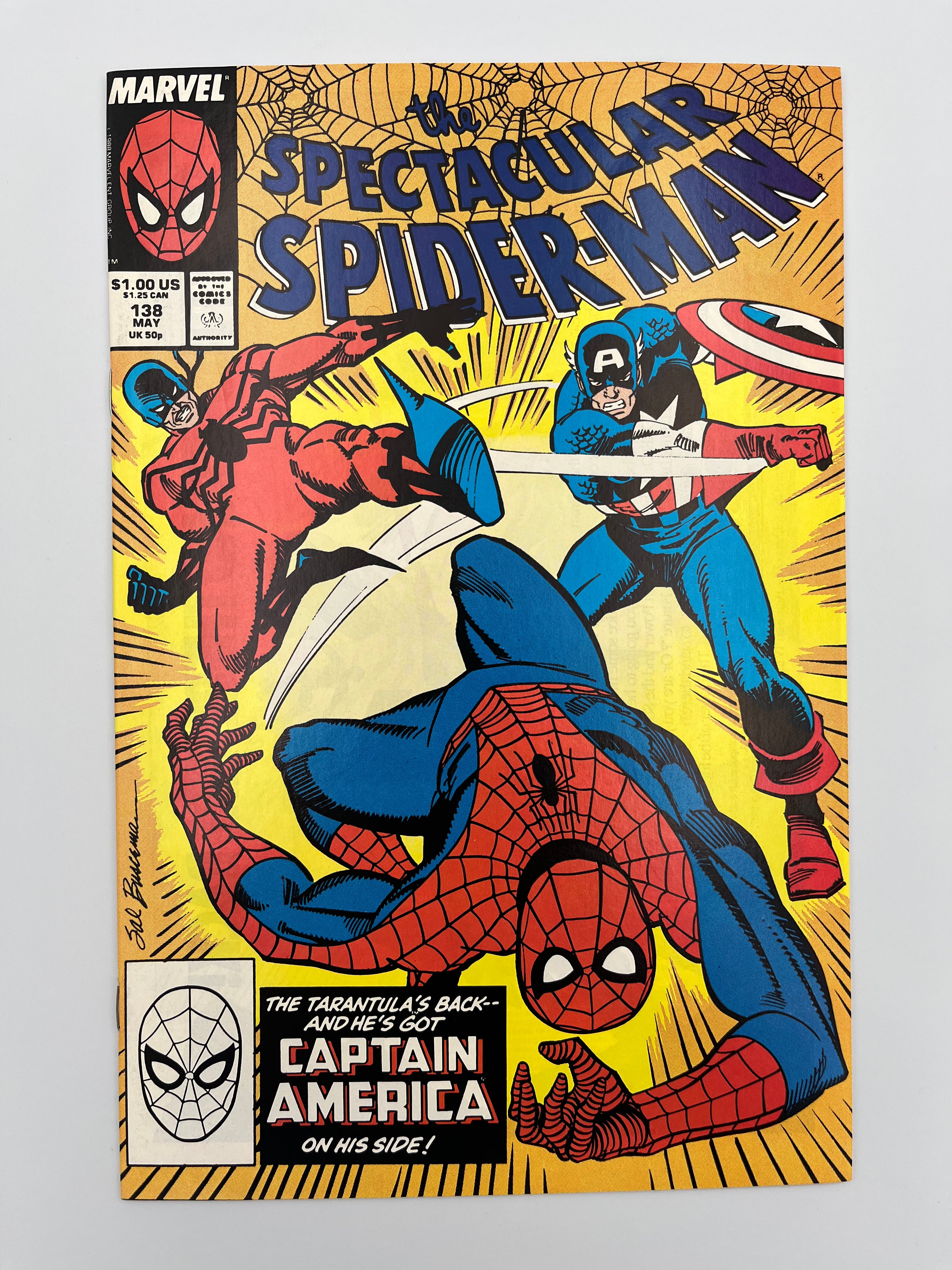 The Spectacular Spider-Man 138 Marvel Comics