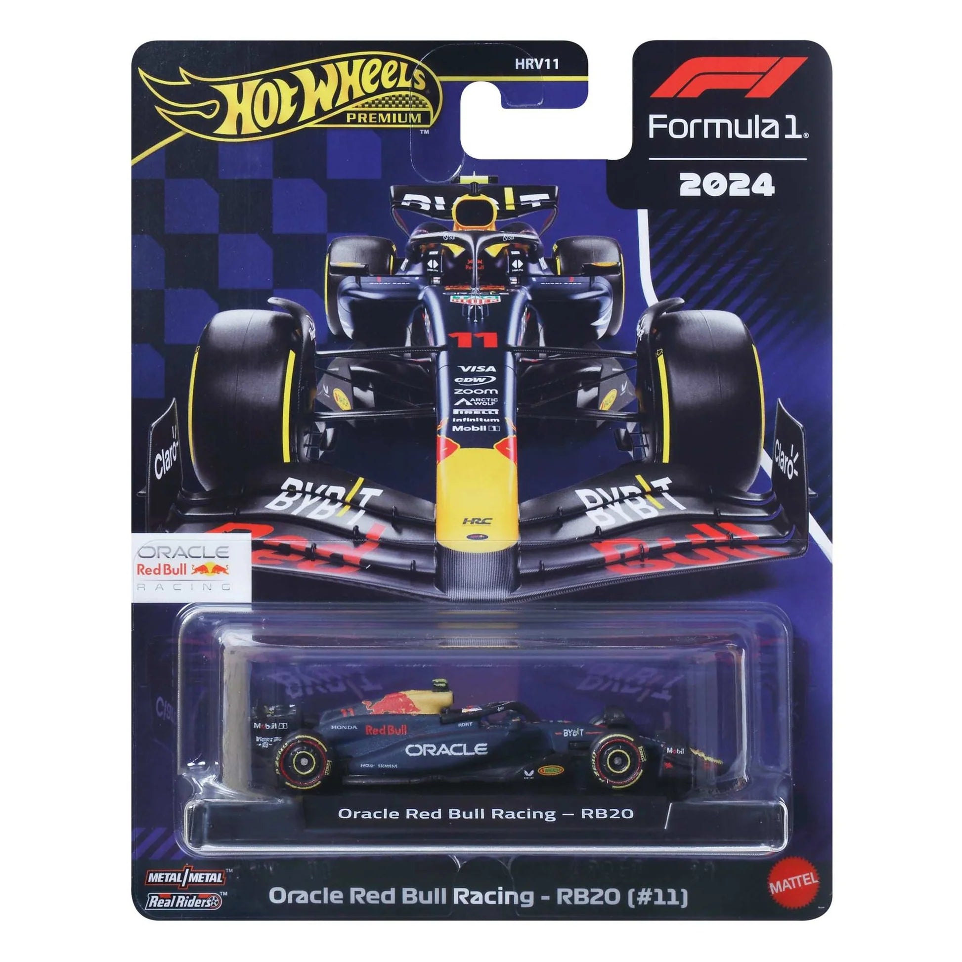 Hot Wheels Premium Formula 1 2024 Oracle Red Bull Racing - RB20 (#11 Sergio Perez) Mattel