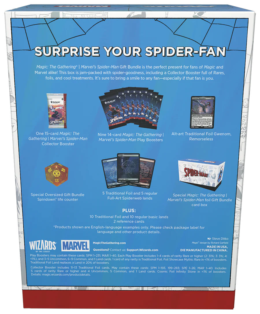 Magic The Gathering Marvel's Spider-Man Gift Bundle