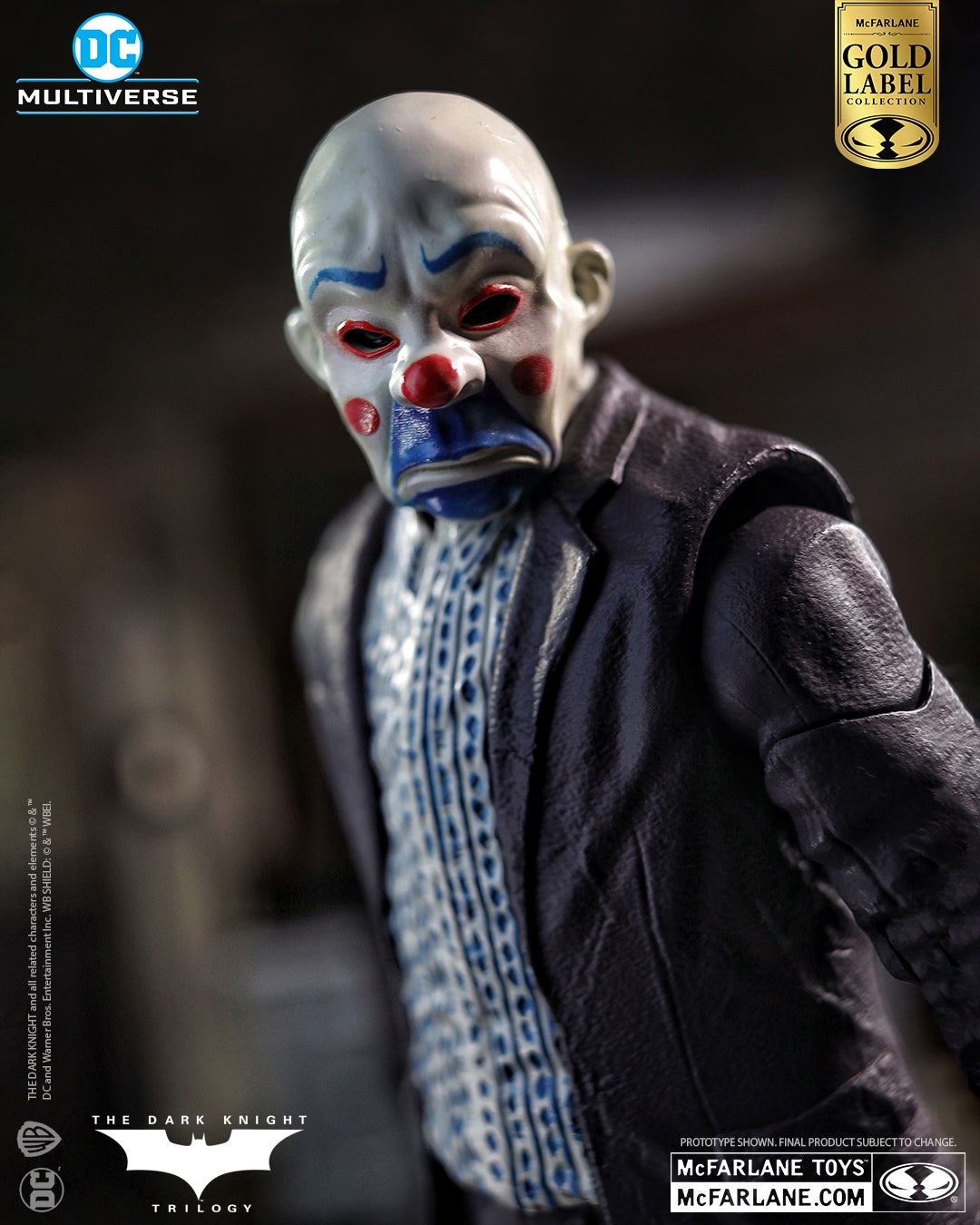 DC Batman The Dark Knight - Joker Bank Robber McFarlane Figura de Acción