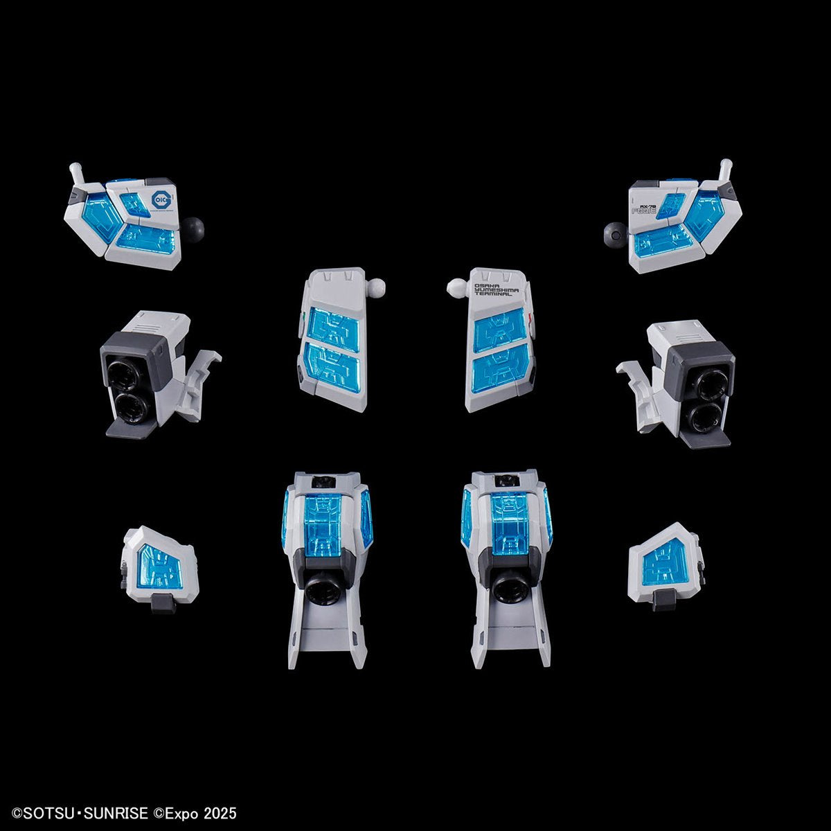 PREVENTA Entry Grade 1/144 Mobile Suit Gundam Next Future RX-78F00/E Gundam (EX-001 GG.L.R.S.S. Feather Unit) Model Kit Bandai