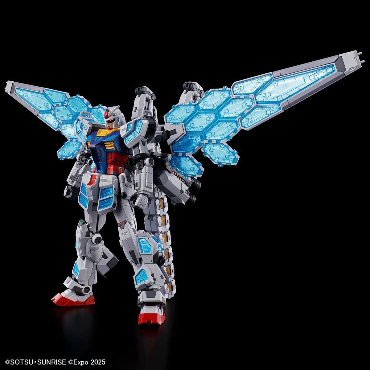 PREVENTA Entry Grade 1/144 Mobile Suit Gundam Next Future RX-78F00/E Gundam (EX-001 GG.L.R.S.S. Feather Unit) Model Kit Bandai