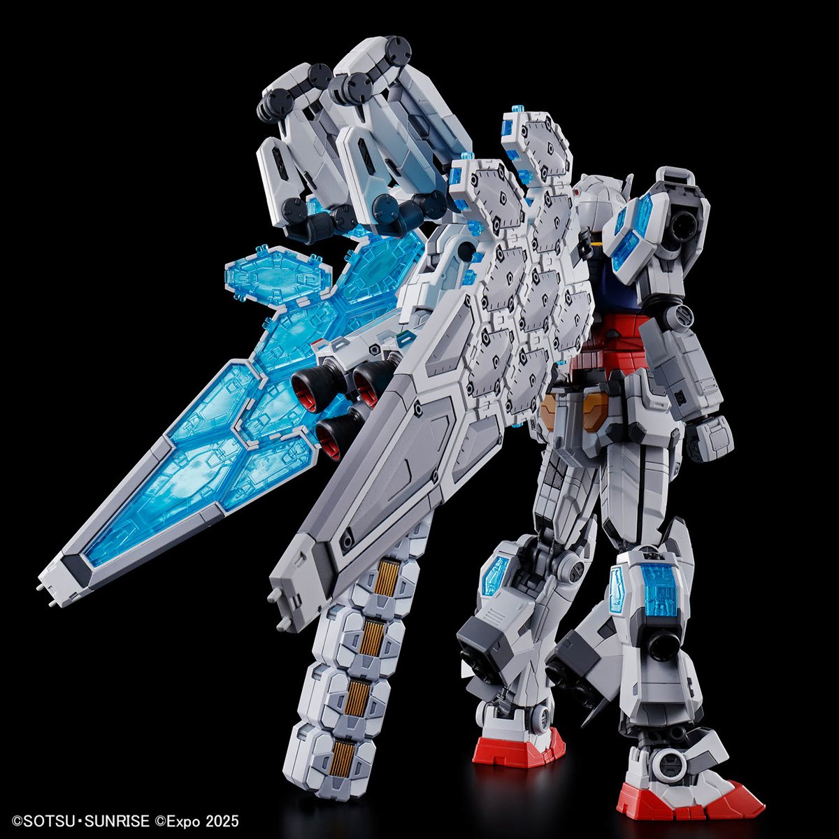 PREVENTA Entry Grade 1/144 Mobile Suit Gundam Next Future RX-78F00/E Gundam (EX-001 GG.L.R.S.S. Feather Unit) Model Kit Bandai