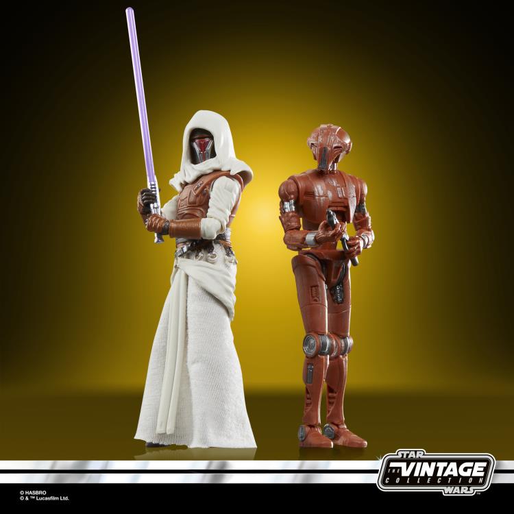 PREVENTA Star Wars: The Vintage Collection Jedi Knight Revan y HK-47 (Galaxy of Heroes) Two-Pack (Primer pago/anticipo)