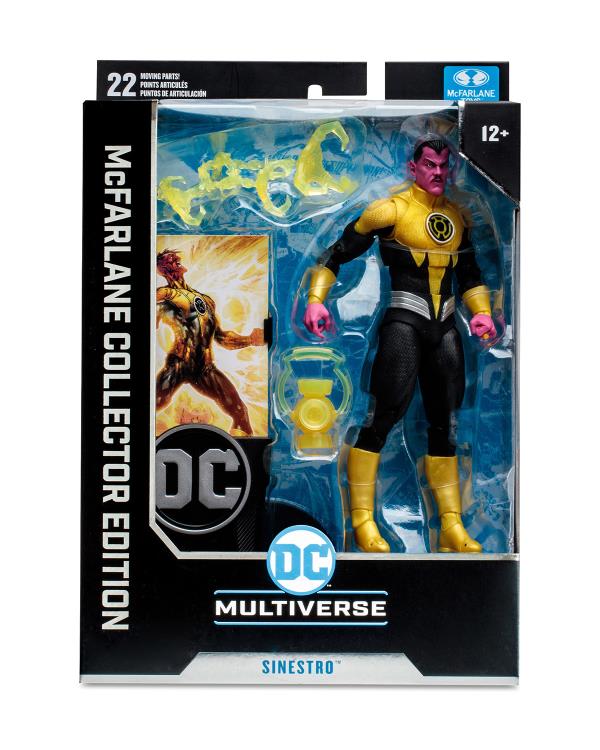 Sinestro Corps Wars DC Multiverse Mcfarlane