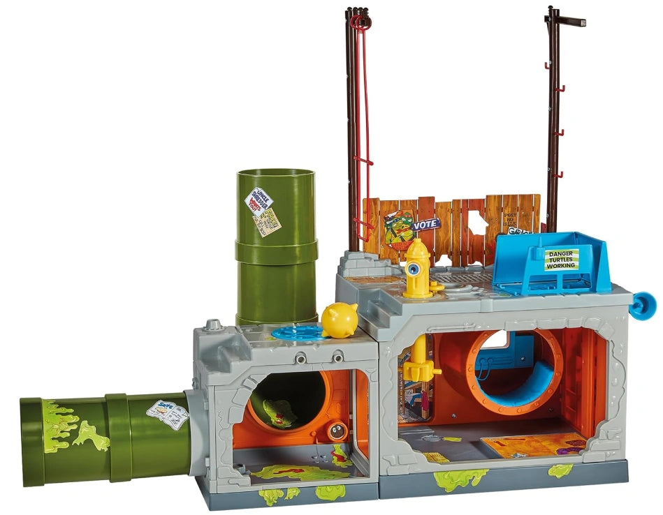 PREVENTA TMNT Sewer Playset Reedición Playmates (Primer pago/anticipo)