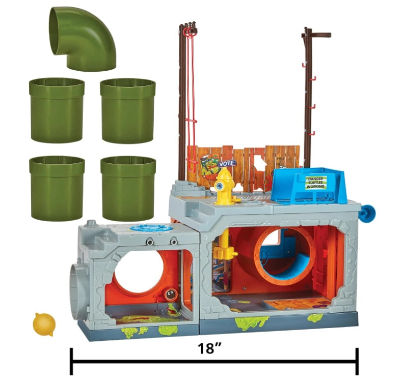 PREVENTA TMNT Sewer Playset Reedición Playmates (Primer pago/anticipo)